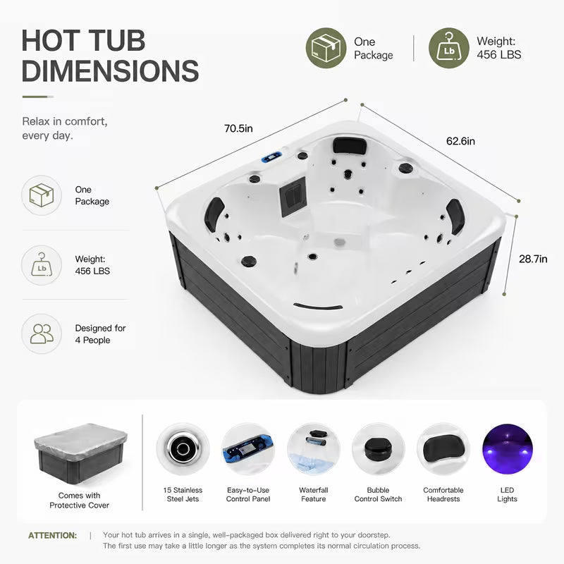 RL-J425 Hot Tub